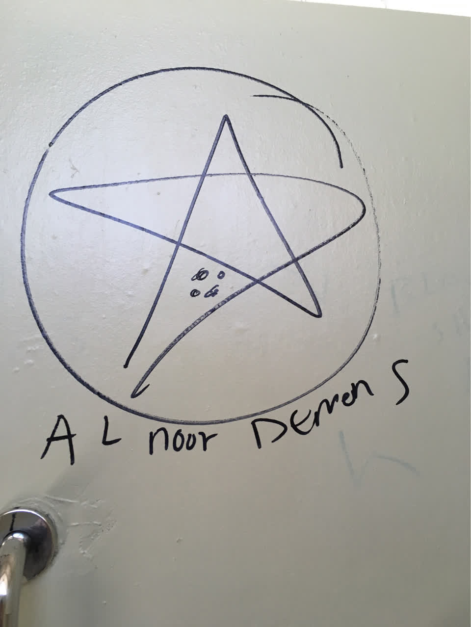 The photograph attached to this public toilet report
