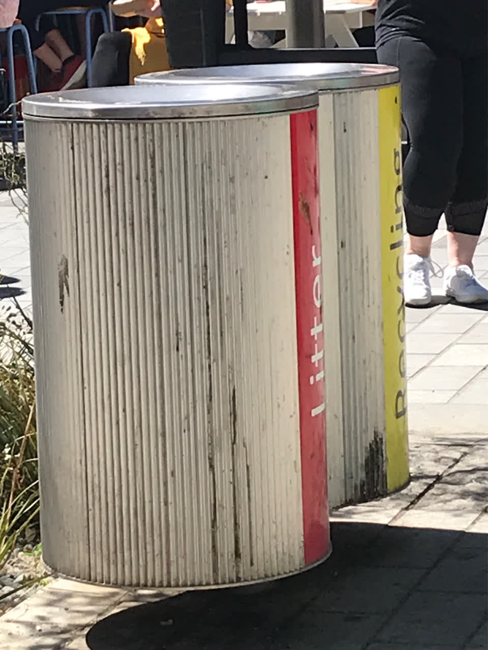The photograph attached to this rubbish and bins - general report