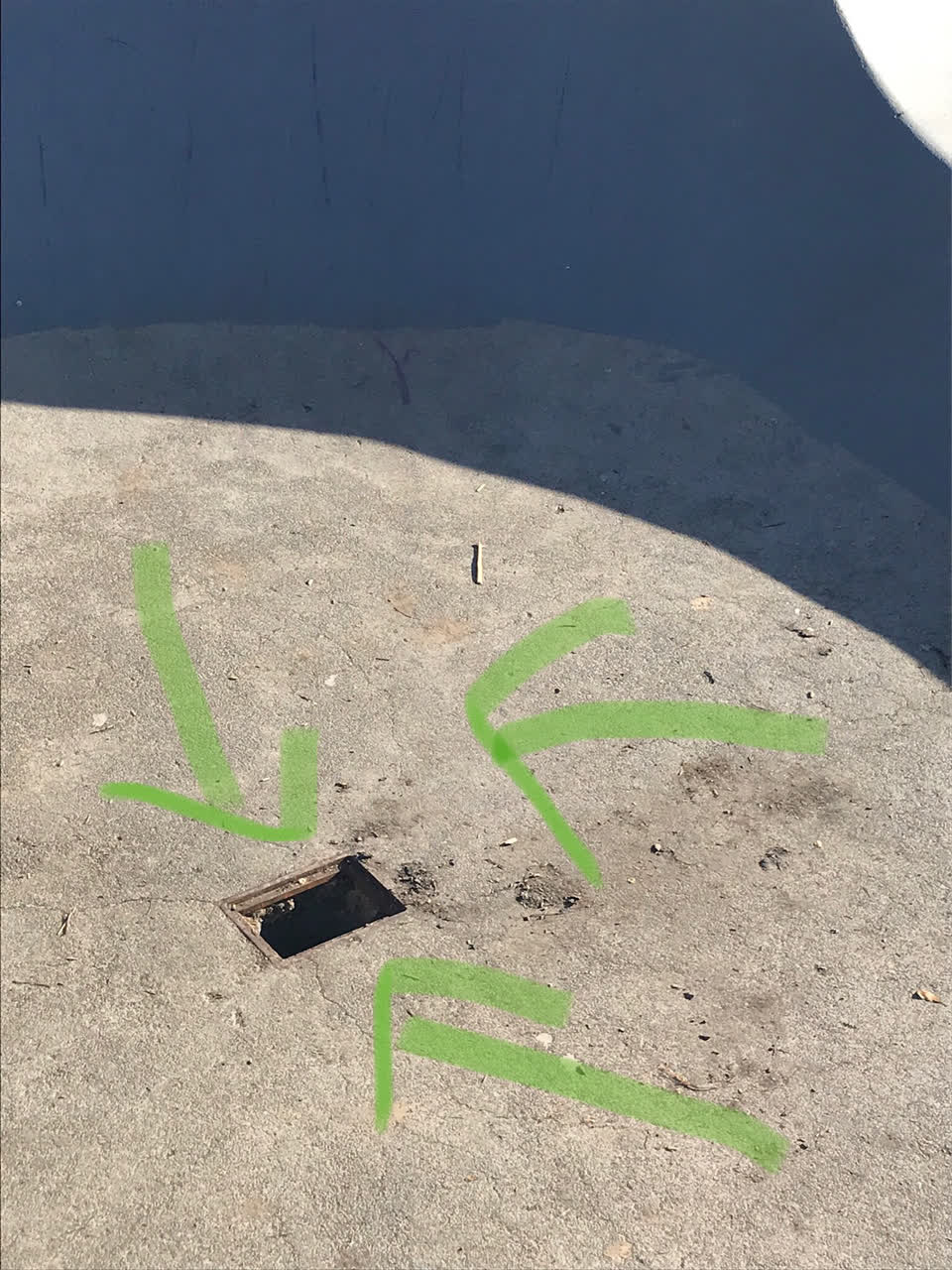 The photograph attached to this playground equipment report