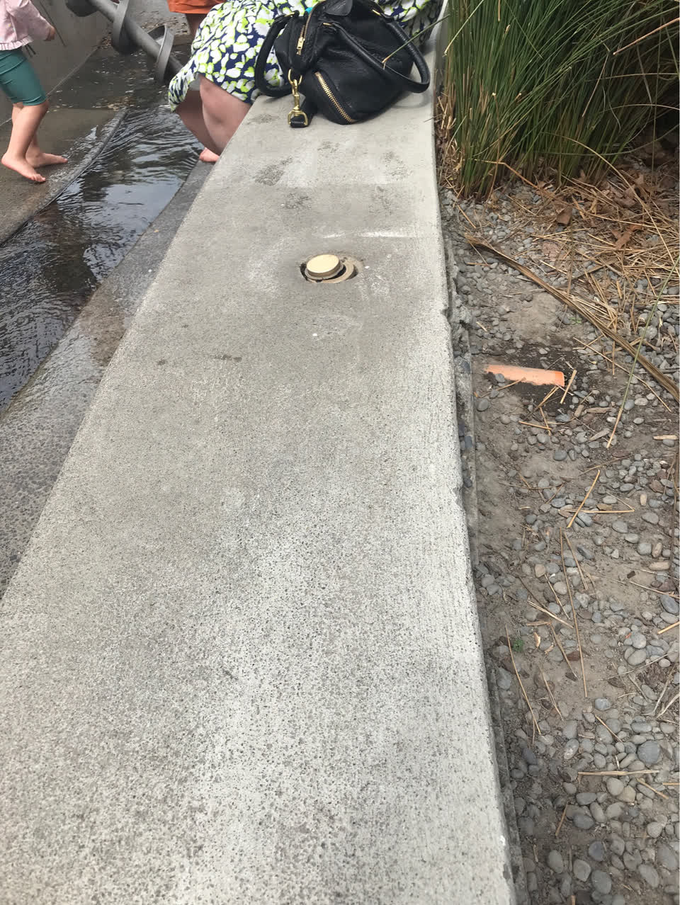 The photograph attached to this playground equipment report