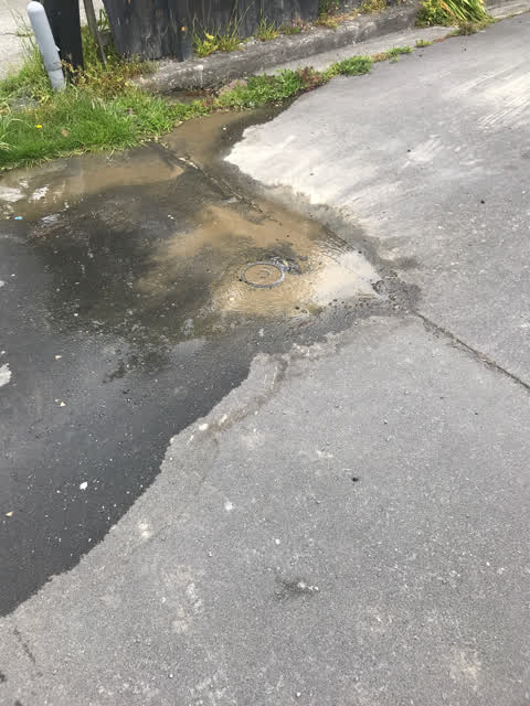 Water Leak, a report photo