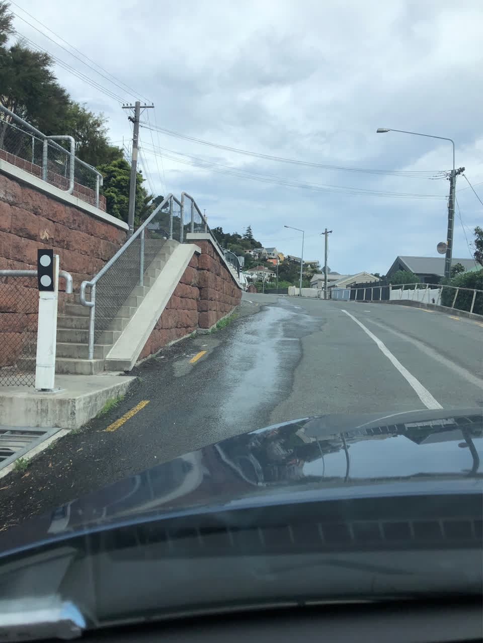 The photograph attached to this water leak report