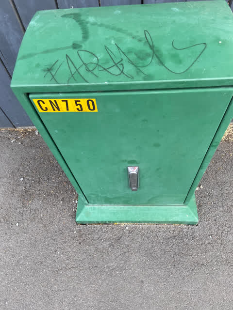 Graffiti, a report photo