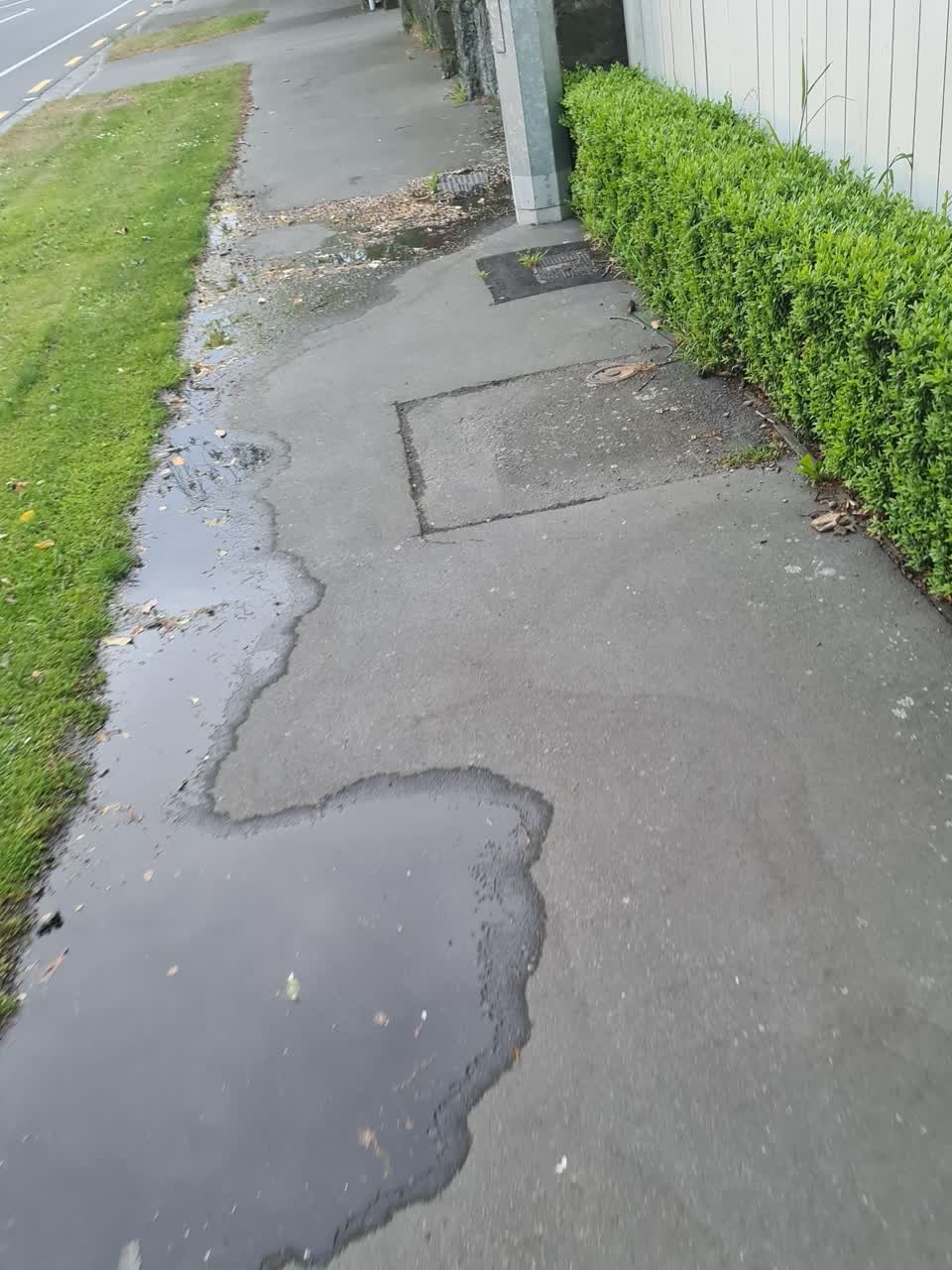 The photograph attached to this water supply report