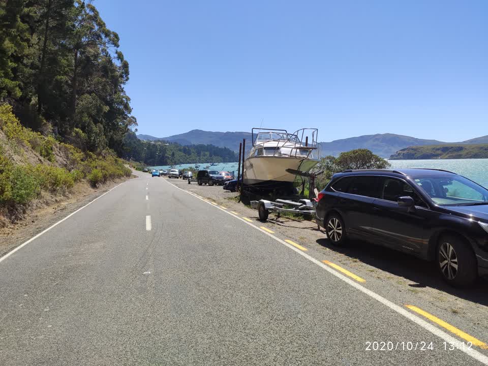 The photograph attached to this abandoned vehicle report