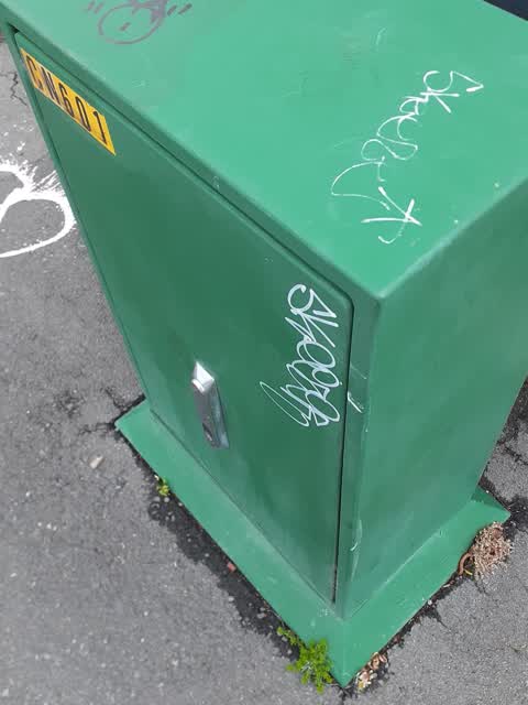Graffiti, a report photo