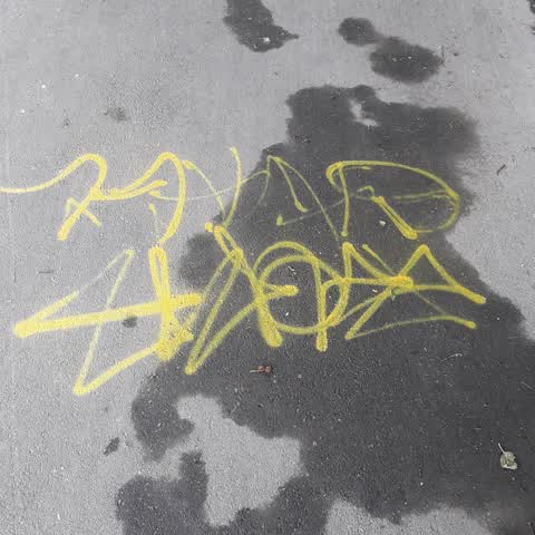 Graffiti, a report photo