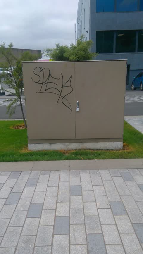 Graffiti, a report photo
