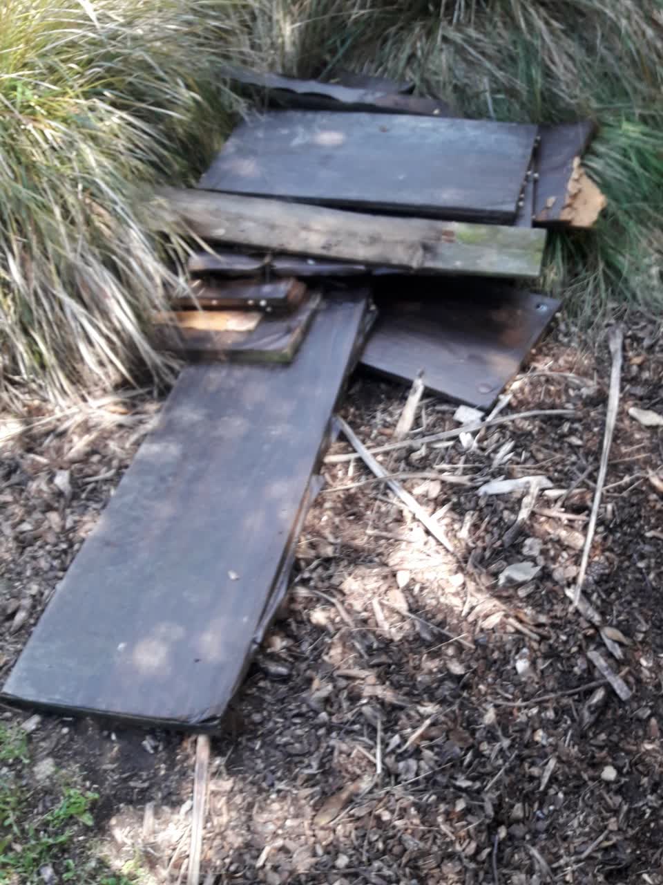 The photograph attached to this parks report