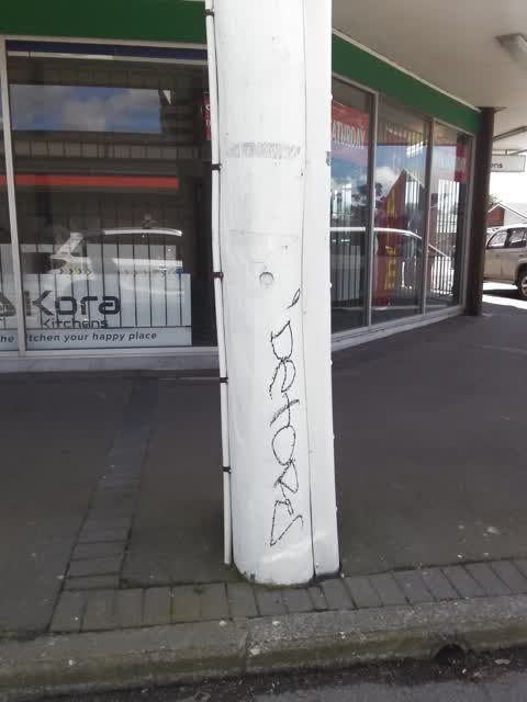 Graffiti, a report photo