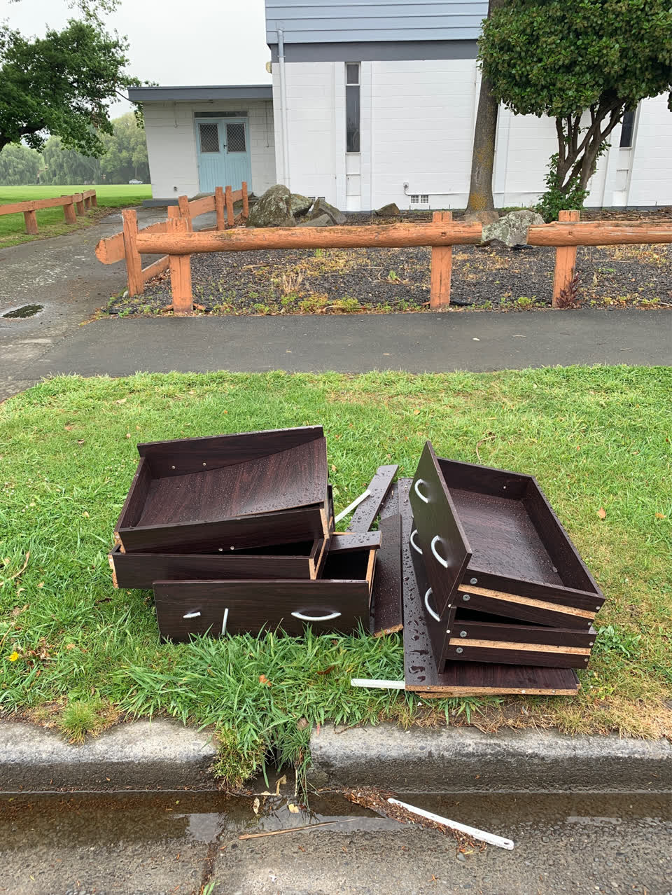 The photograph attached to this parks report