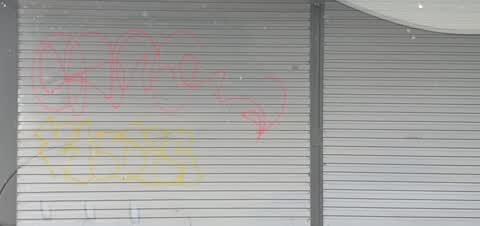 Graffiti, a report photo