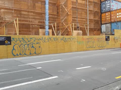Graffiti, a report photo