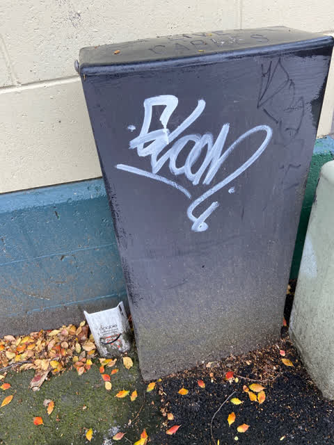 Graffiti, a report photo