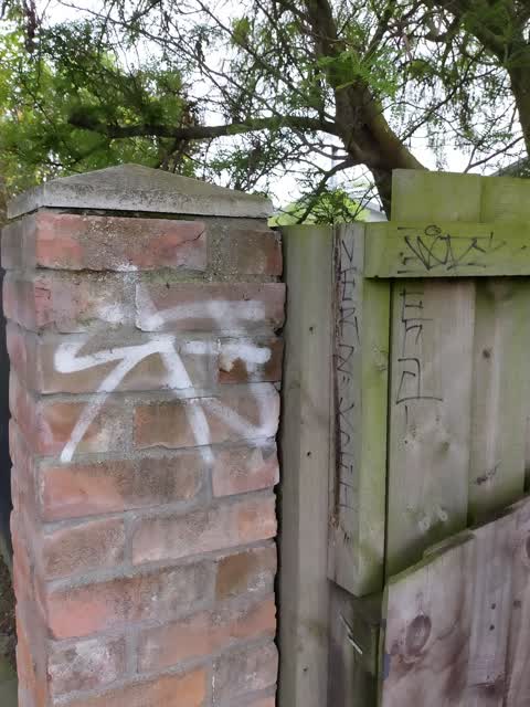 Graffiti, a report photo