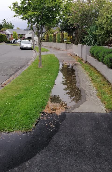 Water Leak, a report photo