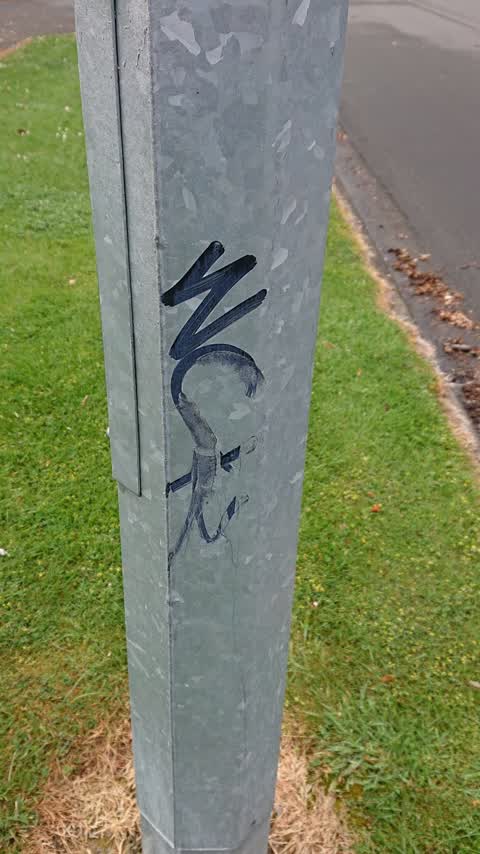 Graffiti, a report photo