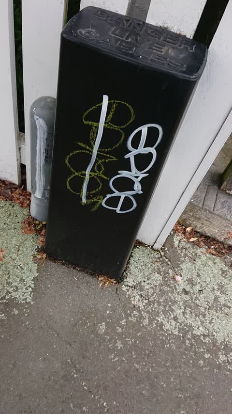 Graffiti, a report photo