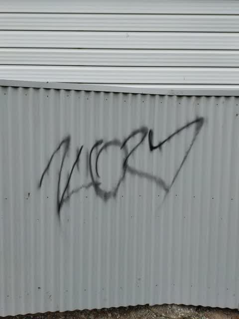 Graffiti, a report photo