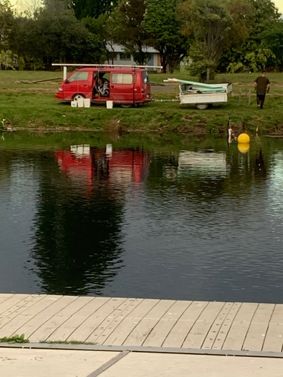 The photograph attached to this parks report