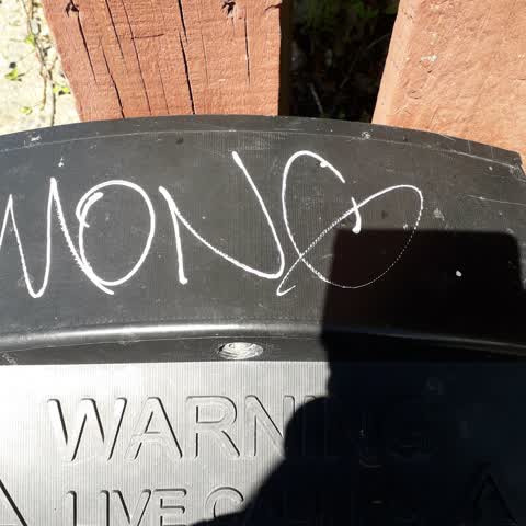 Graffiti, a report photo