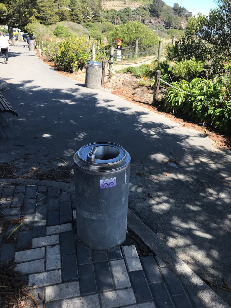 The photograph attached to this water supply report