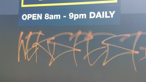 Graffiti, a report photo