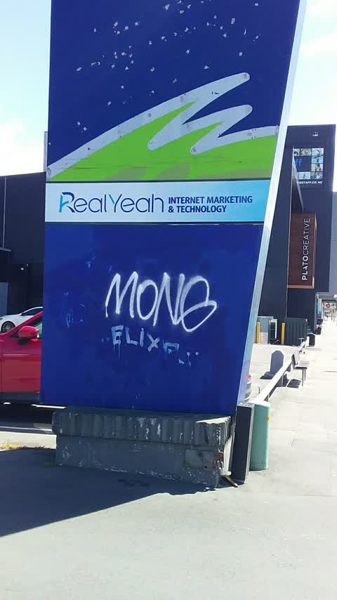 Graffiti, a report photo