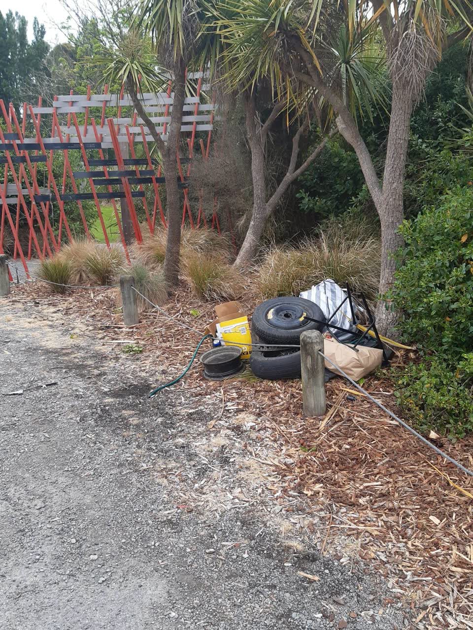 The photograph attached to this parks report