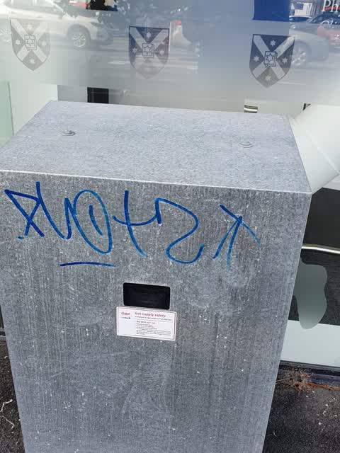 Graffiti, a report photo