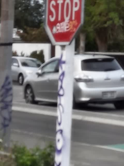 Graffiti, a report photo
