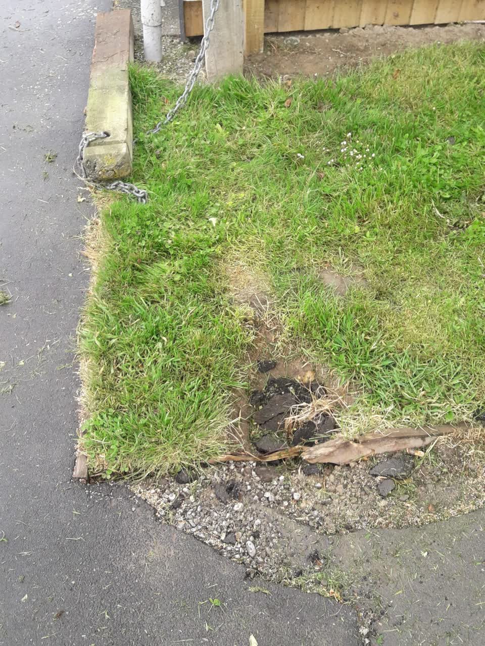 The photograph attached to this parks report
