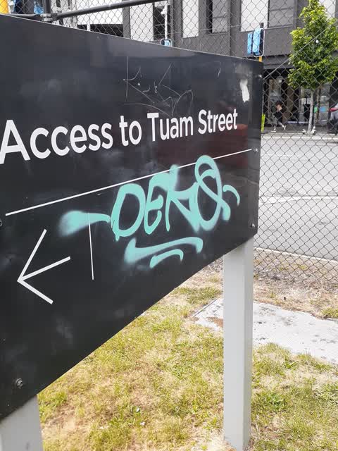 Graffiti — a report photo