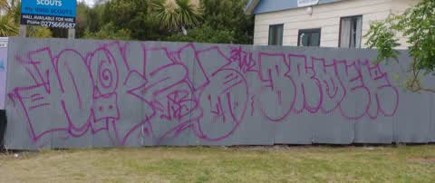 Graffiti — a report photo