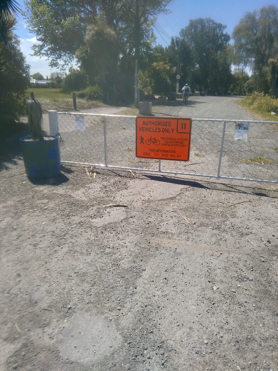 The photograph attached to this parks report
