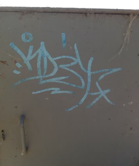 Graffiti, a report photo