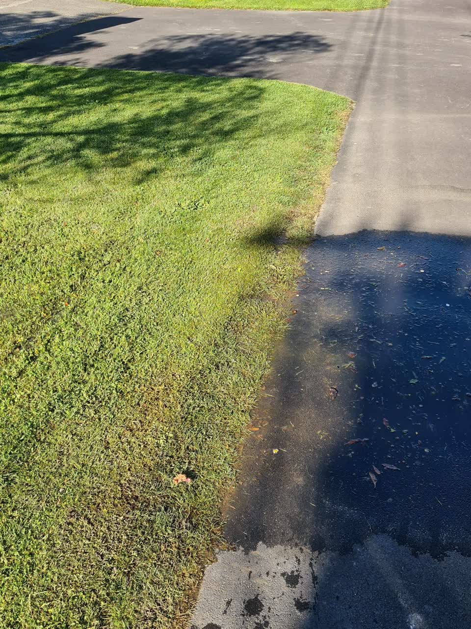 The photograph attached to this water leak report