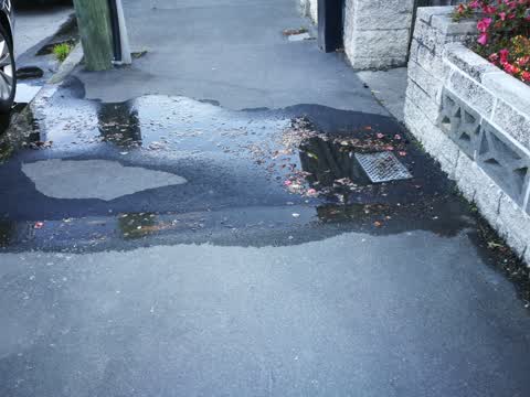 Water Leak, a report photo