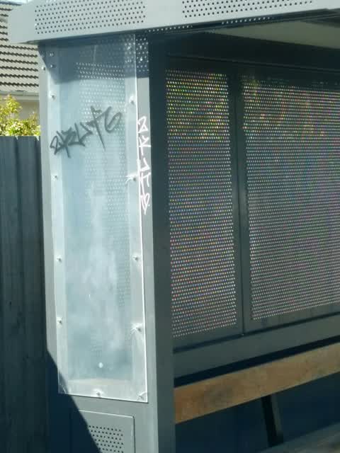 Graffiti, a report photo