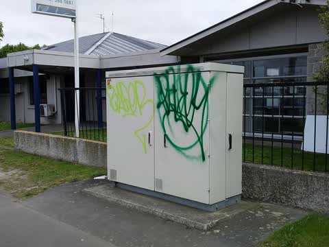 Graffiti, a report photo