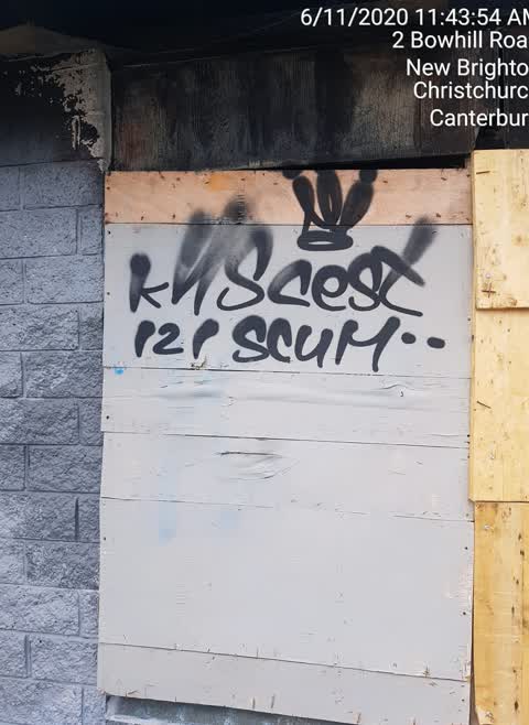 Graffiti — a report photo