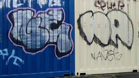 Graffiti, a report photo