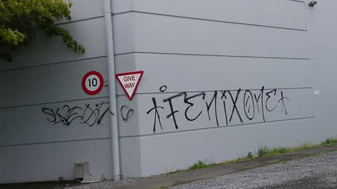Graffiti — a report photo