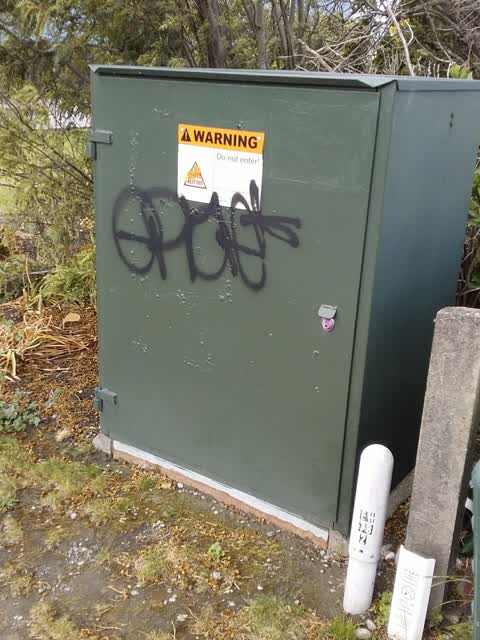 Graffiti, a report photo