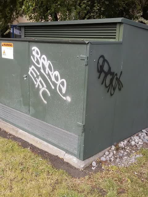 Graffiti, a report photo
