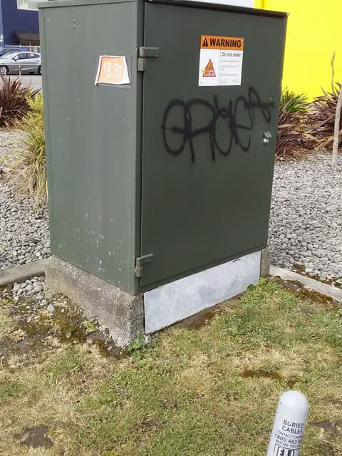 Graffiti, a report photo