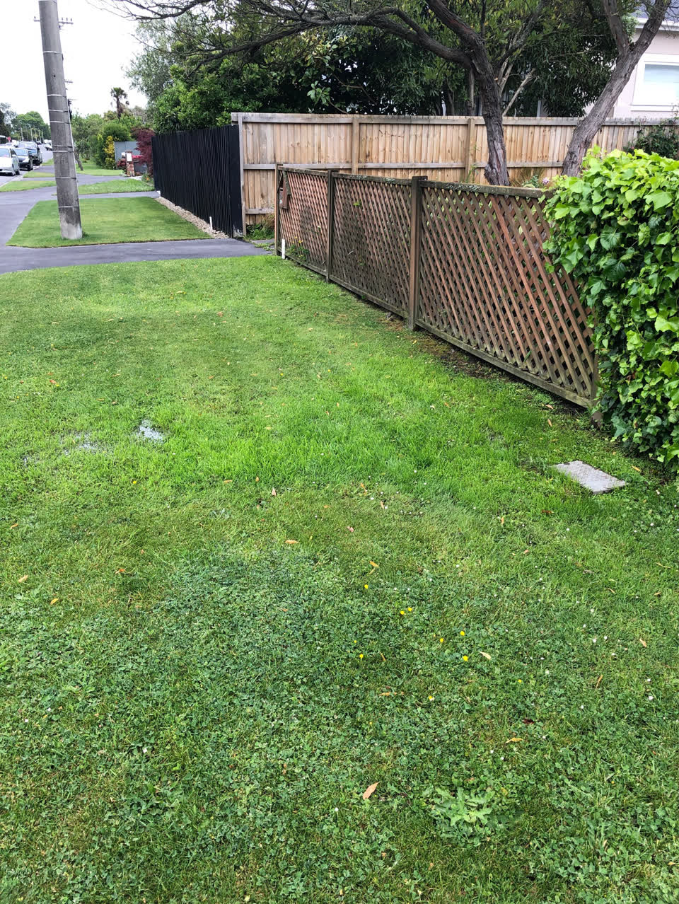 The photograph attached to this water leak report