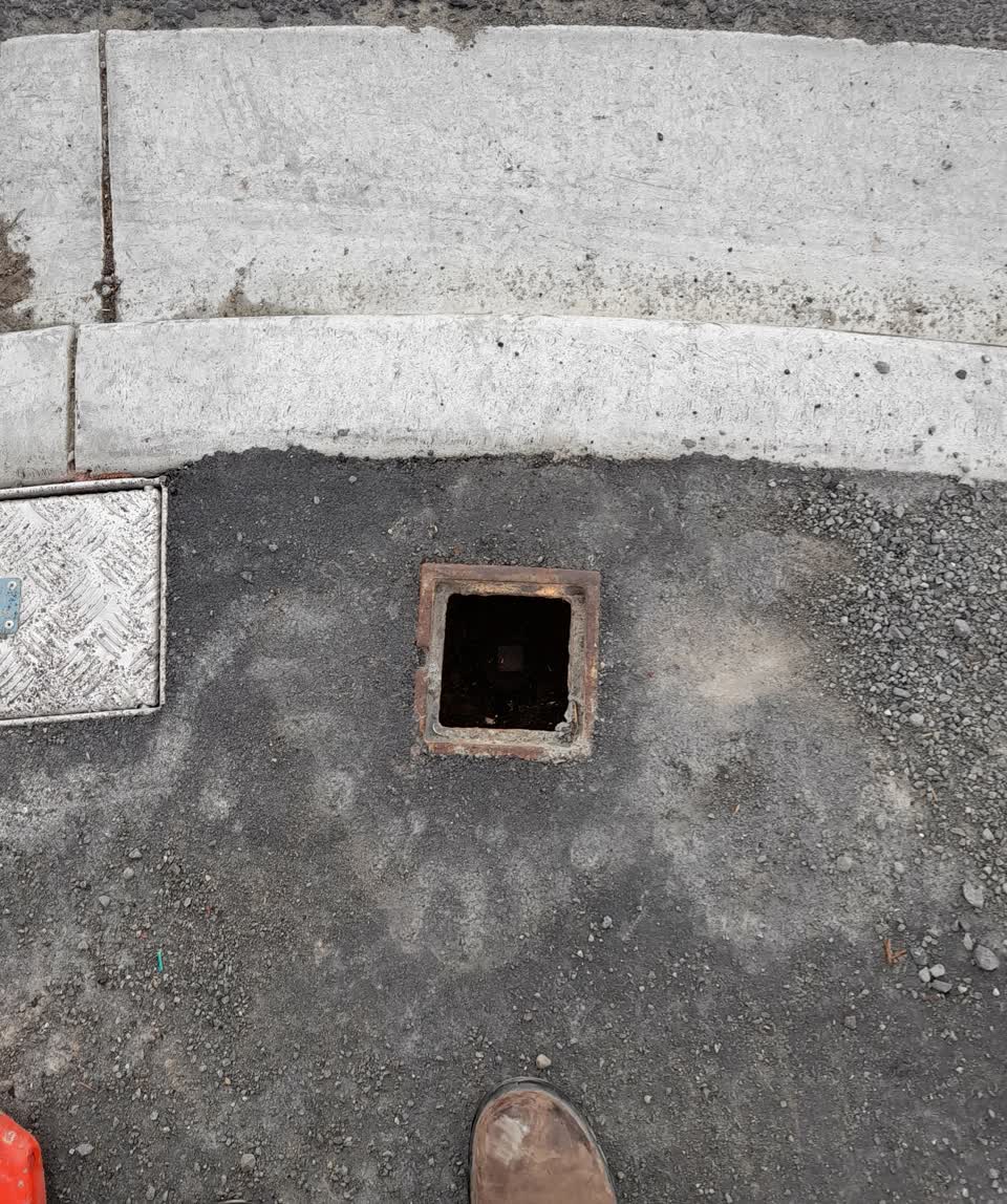 The photograph attached to this water supply report