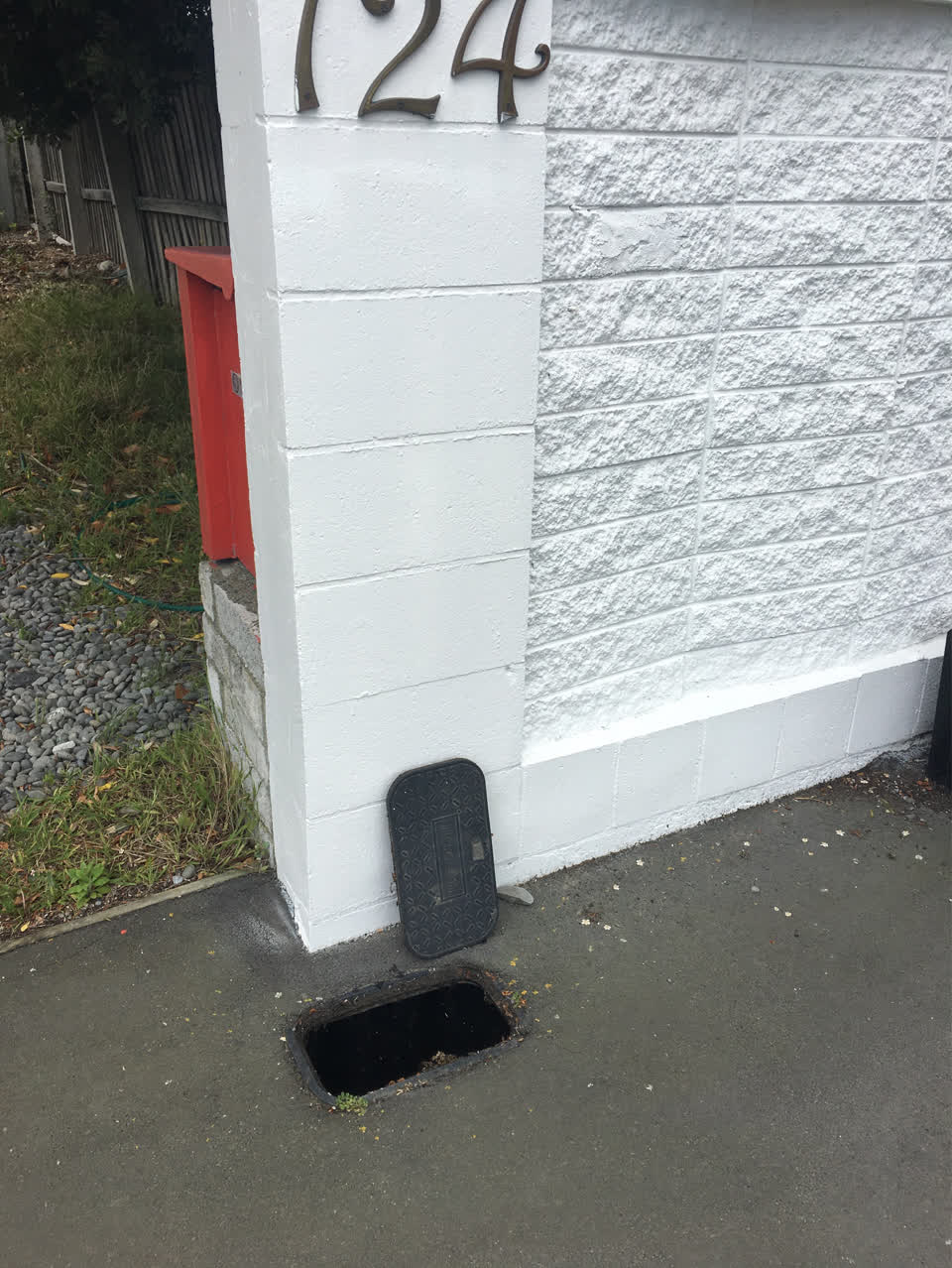 The photograph attached to this water supply report