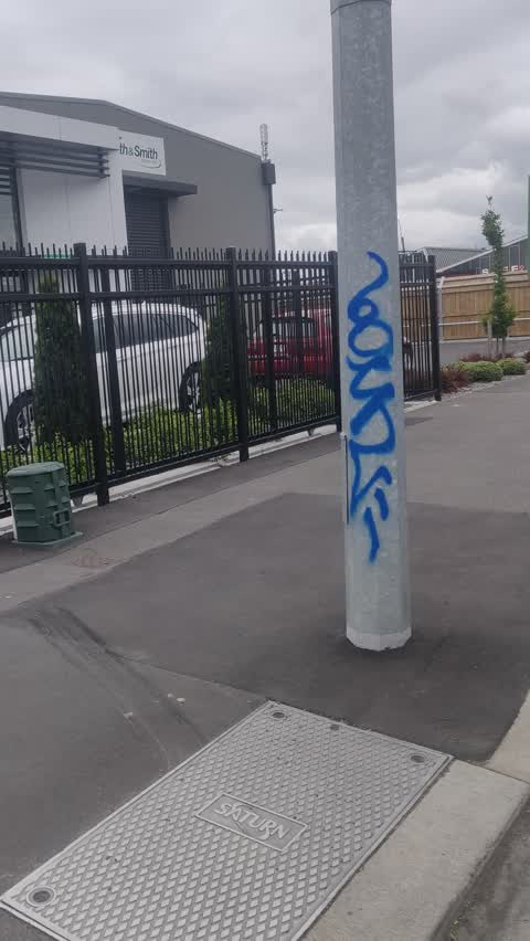 Graffiti, a report photo